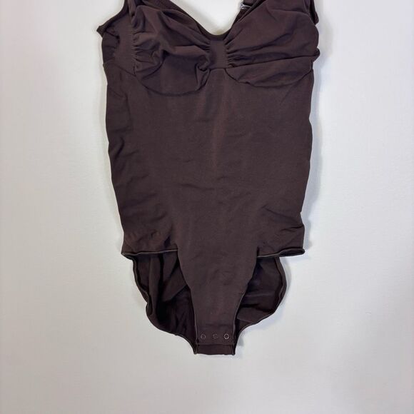 Skims Brown Full Coverage Tank Top Bodysuit 2X - Picture 4 of 5